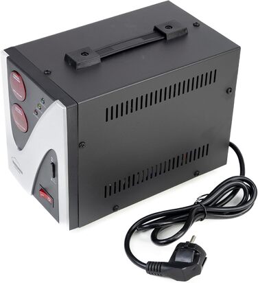 Стабілізатор напруги SilverCloud 1500VA 900W (2000 VA / 1200 Watt)