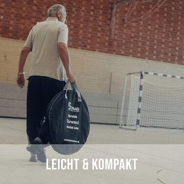 Стінка для футбольних воріт з еспандерами для професійних та ефективних тренувань / Набір для техніки ударів по воротах / Футбольні тренування (футбольні ворота - еспандери) Гандбольні ворота - кільця Ø50см