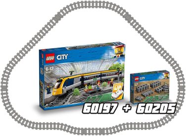 Конструктор LEGO City Rails 60205, 20 деталей, розширення залізниці