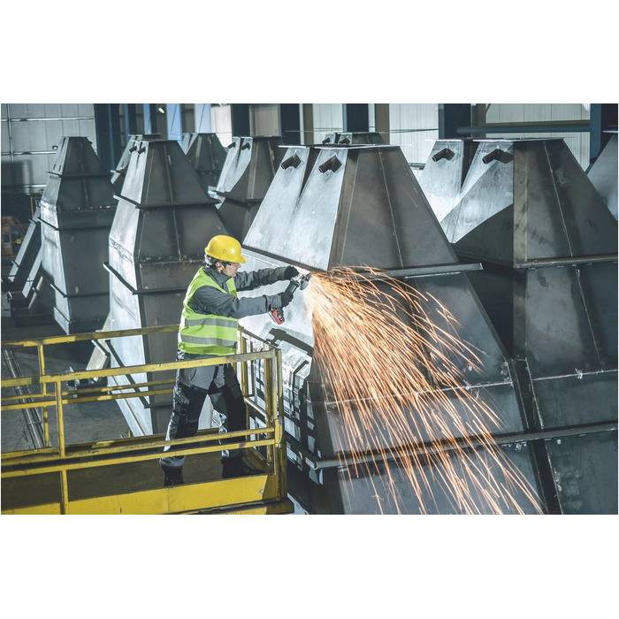 Акумуляторна кутова шліфувальна машина Metabo WPB 18 LTX BL 125 Quick (613075840) 18 В Li-Ion (без акумулятора, без зарядного прис