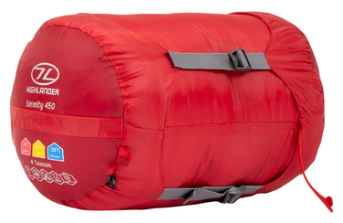 Спальний мішок Highlander Serenity 450/-10°C Red Left (SB187-RD)