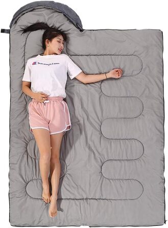 Спальник на 3-4 сезони (літо, весна, осінь, зима) у теплу та прохолодну погоду - легкий, для підлітків та дорослих, ідеально підходить для піших прогулянок, походів та кемпінгу. Одинарний сіро-помаранчевий