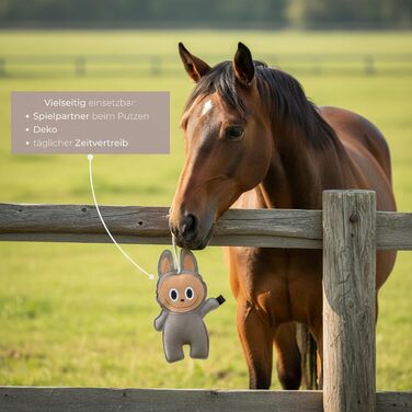 Імператорська вершкова іграшка Buddy Lababy із замші, активний відпочинок для коней та поні, іграшка для боротьби з нудьгою, розвага для стійла, вигону або кінного трейлера, рожевий