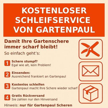 Садові ножиці Ratchet 2.0 з заточкою, включаючи послугу заточування, гібридна тріскачка з ковадлом, з високоякісним лезом SK5, професійні садові інструменти секатор для гілок, ножиці для троянд, ножиці для рослин, ножиці для квітів