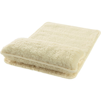 Міні-подушка Erwin Mller Pure Wool зі шлейфом - для підвищеного комфорту сидіння, м&39який наповнювач, приємно зігріває, регулює температуру. Чиста вовна, колір слонової кістки, (1 упаковка)