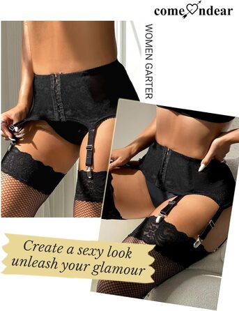 Жіночий широкий стреп-ремінь comeondear, еластичний, M–L