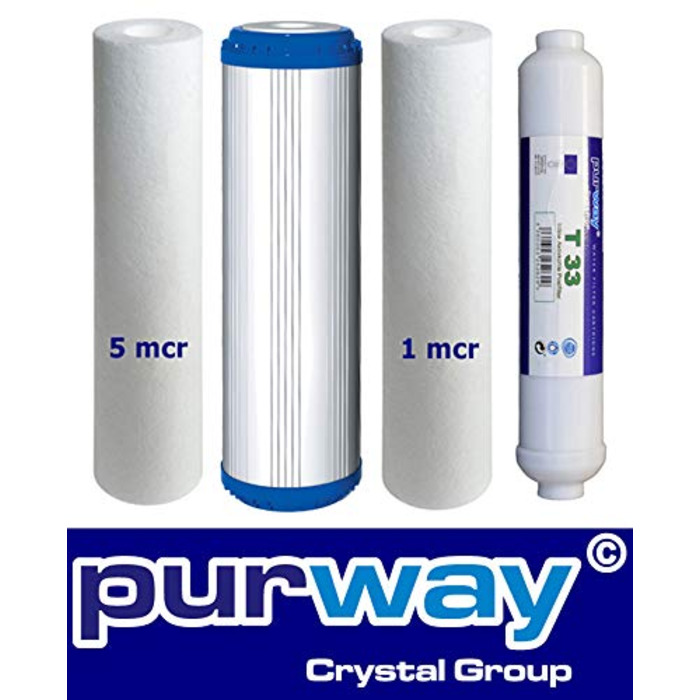 Ступенів 600 GPD Система зворотного осмосу з прямим потоком НАБІР ФІЛЬТРУ НА ЗАМІНУ, 5