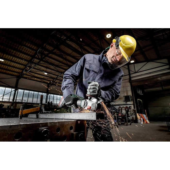 Акумуляторна кутова шліфувальна машина Metabo W 18 LT BL 11-125 - 613052840 - 18 В - Шліфувальна машина з потужним безщітковим дви