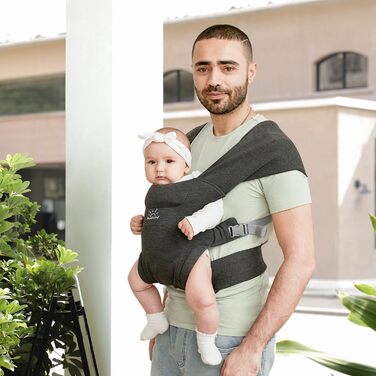 Люлька для новонароджених від народження, зручне сидіння MOMTORY для дитини (3-12 кг), ергономічний слінг від новонародженого до м