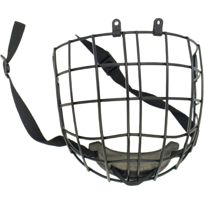Повна клітка для хокейного шолома з металевої сітки, стійка до подряпин маска для хокею на льоду для дорослих та молоді