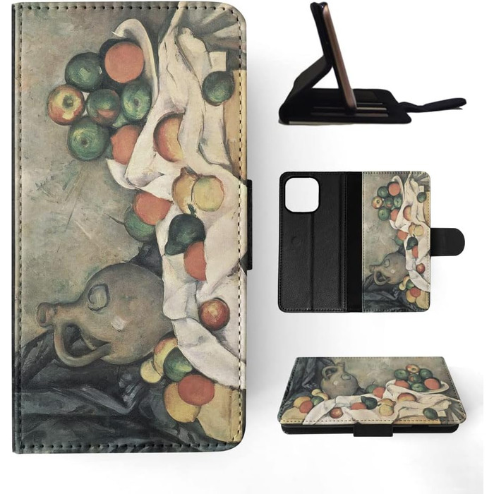 Захисний чохол Paul Czanne для Apple iPhone 14 Pro Max, зі шторою, глечиком і фруктовим мистецтвом, складний