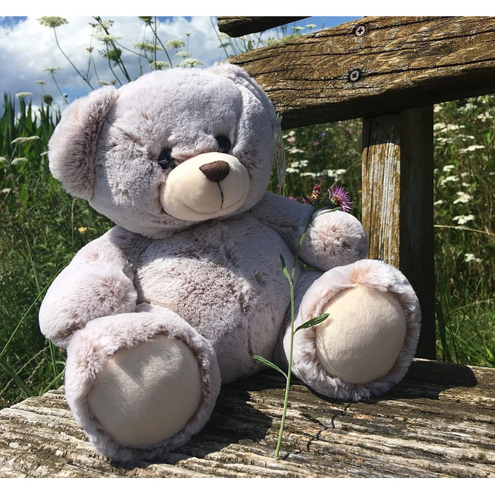 М'який плюшевий ведмедик Uni-Toys (24 см), світло-коричневий