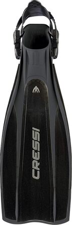 Ласти для дайвінгу Cressi Pro Light з відкритою п&39ятою, розмір M/L (41/43), чорні