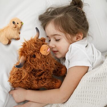 Набір плюшевих іграшок OUOZZZ, гірська корова з телятами, 5 шт