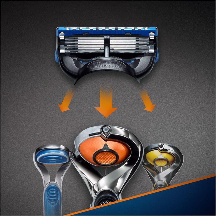 Леза Gillette ProGlide (Plus Flexball Razor), 10 шт.