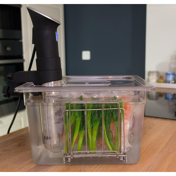 Рама LIPAVI L10 Sous-Vide Професійна рама су-від 316L Нержавіюча сталь Регульований, складаний розмір сімейства з нержавіючої сталі - Для контейнера C10