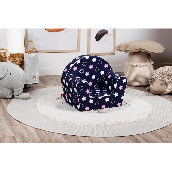 Дитячий сидіння - Зірковий блакитний рожевий, 74032 -