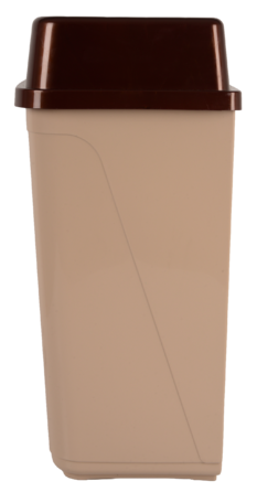 Кошик для сміття Violet House 0091 Бабочка CAPPUCHINO 50 л (7196755)