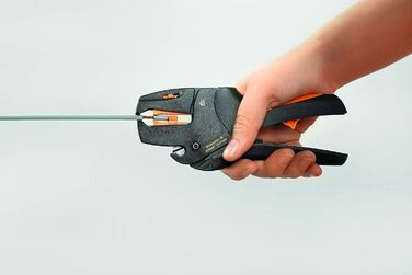 Стрипер для кабелів Weidmller Stripax Ultimate (діапазон зняття ізоляції до 25 мм, регульована довжина, вбудований різак) 480935, 0.25-6 мм