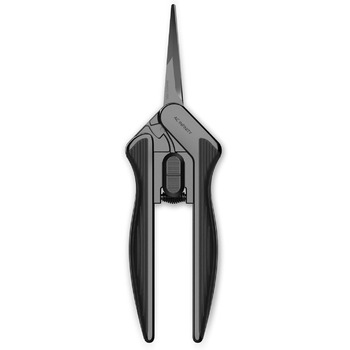 Ножиці з нержавіючої сталі AC Infinity 6,6 дюйма, легкий ергономічний дизайн, прямі точні леза з антипригарним титановим покриттям для садівництва, гідропоніки, наметів для вирощування