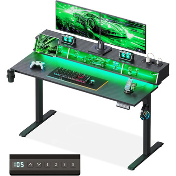 Електричний стіл OffiGo з регульованою висотою та RGB-підсвічуванням