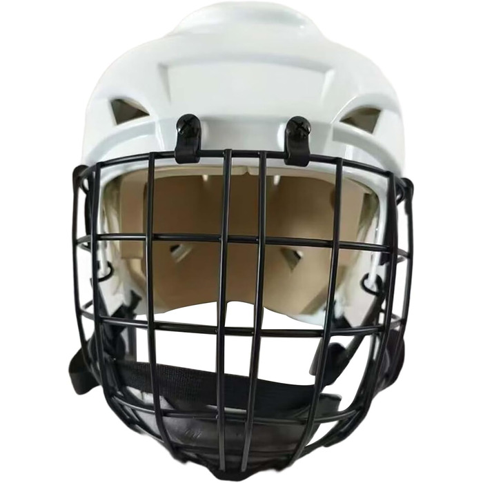 Повна клітка для хокейного шолома з металевої сітки, стійка до подряпин маска для хокею на льоду для дорослих та молоді
