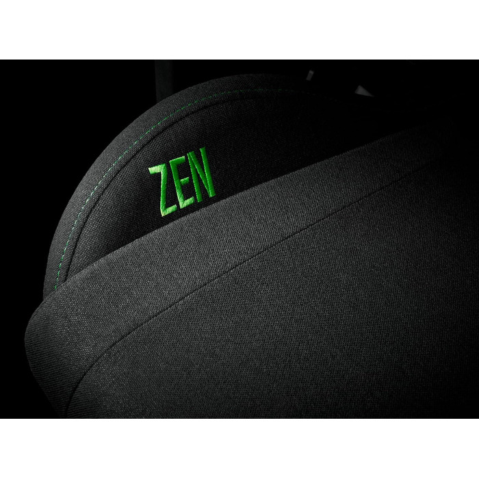 Ігрове крісло Razer Edition TAROK Essentials X Cloth для ПК - оббивка з дихаючої тканини, підлокітники Softcoat 1D, функція гойдання, подушки для попереку та голови, до 130 кг, чорний
