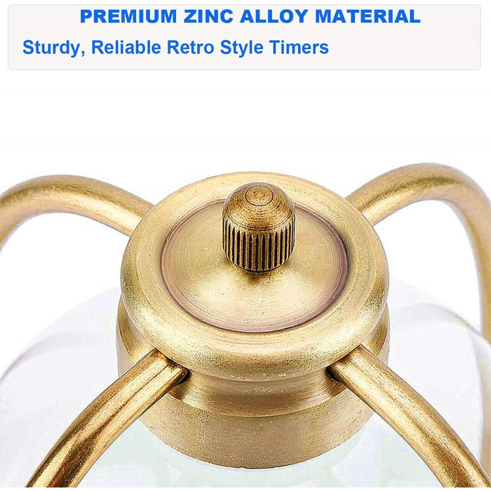 Пісочний годинник SuLiao для посуду, поворотний на 720, старовинний білий пісочний годинник, вінтажний пісочний годинник 1 Hora Reloj de Arena, великий метал, пісочний годинник, офіс, письмовий стіл, дім, весільне оформлення (білий, 60 хвилин)