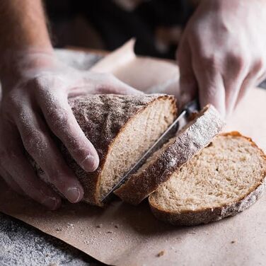 Ваги, 2 кг з функцією тари, кухонні ваги, аналогові, з чашею для зважування, поліровані, нержавіюча сталь сріблястого кольору, 301