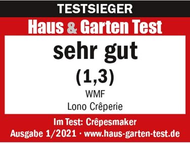 Млинниця Creperie з токарем і розкидачем тіста, 1600 Вт, Ø 33 см, Млинниця, Млинниця Непригарне покриття одинарна