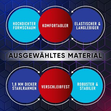 Ігрове крісло Walden Ергономічне офісне крісло Ігрове крісло Спинка сидіння Регульована висота поворотного крісла Гоночне офісне комп&39ютерне ергономічне крісло для відеоігор (біле)