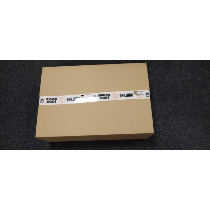 Ручна поклажа Christian Wippermann, 4 колеса, чорна з візерунком у смужку, валіза, візок, легка, кабіна, стандарт IATA, 55x35x23 см