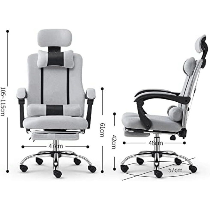 Ігрове крісло, комп&39ютерне крісло, крісло для домашнього офісу, регульоване крісло для кіберспорту, сітчасте крісло, підйомне та обертове крісло Boss