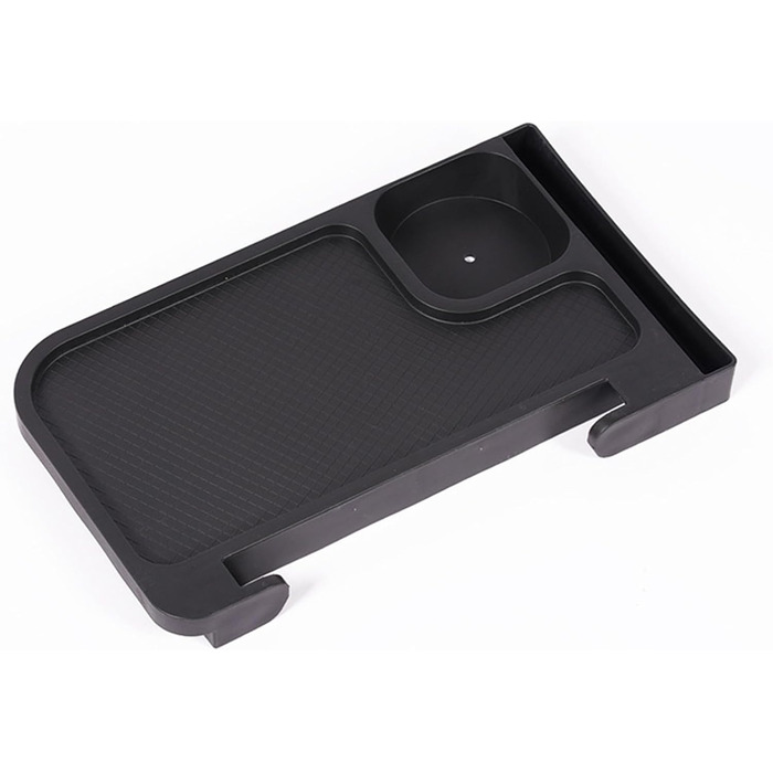 Бічний піднос для стільця, бічний столик на затискачі, бічний столик для кемпінгу, складний стілець з алюмінієвого сплаву, чорний