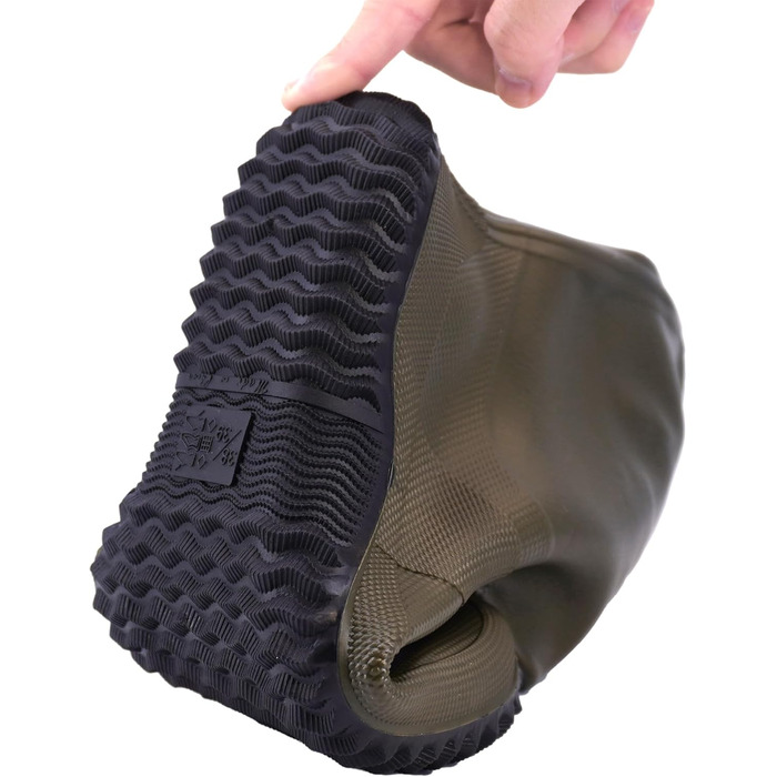 Гумові чоботи JOMIX унісекс для жінок та чоловіків, складні високі дощовики, водонепроникні, нековзні, легкі ПВХ чоботи, садові дощовики, розмір 40/41 EU, зелені