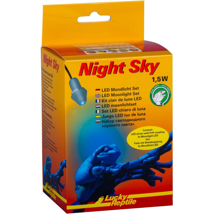 Набір світлодіодних місячних світильників Lucky Reptile Night Sky