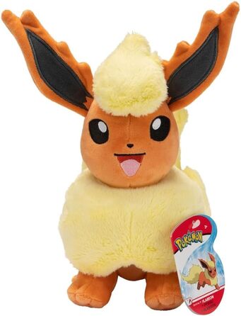 М'яка іграшка Pokmon Flamara (Фламара) 20 см, офіційна ліцензійна продукція