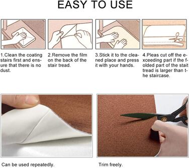 Елементні світяться сходинки для сходів, самоклеючі, яскраві, для сходів, матові, без клею, ПВХ, нековзні, самоклеючі, нековзні, захист підлоги, 5-