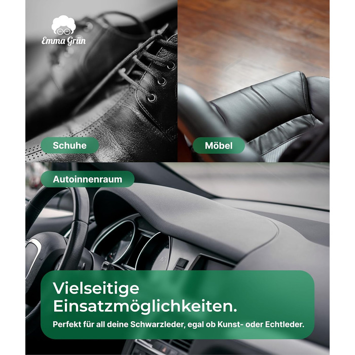 ПОВНИЙ КОМПЛЕКТ - Професійний набір для ремонту шкіри для диванів, меблів, керма та автомобільних сидінь - Ідеально підходить для