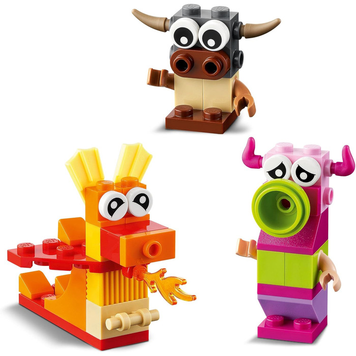 Конструктор LEGO Classic Creative Monsters 11017, 140 деталей