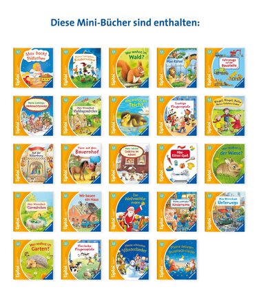 Адвент-календар tiptoi Mein großer Adventskalender, 24 міні-книги