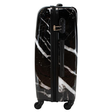 Валіза Semi Line 24' (M) Black Marble (T5730-2)