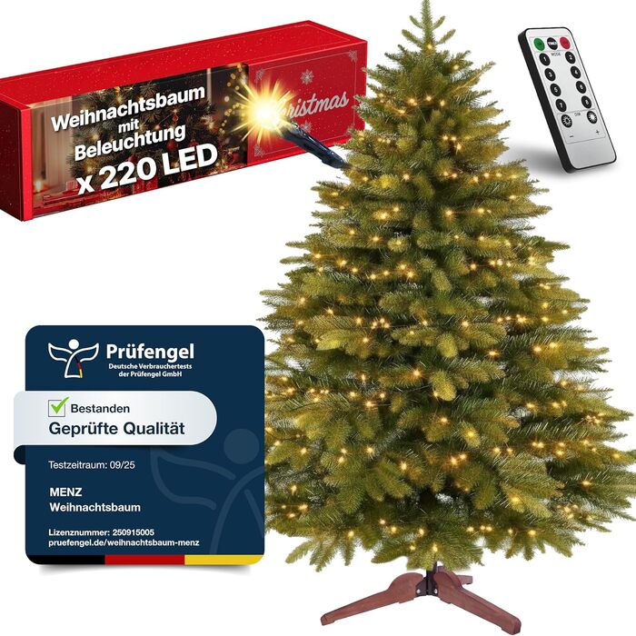 Штучна ялинка з густими гілками 180 см Menz