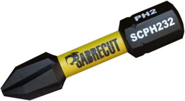 Набір з 4 частин компактна двостороння тріскачкова міні-ракета з квадратним приводом 1/4, професійна 36-зуба, біти-викрутки PH2-PZ2 (32 мм) та магнітний бітотримач 60 мм, 02K1