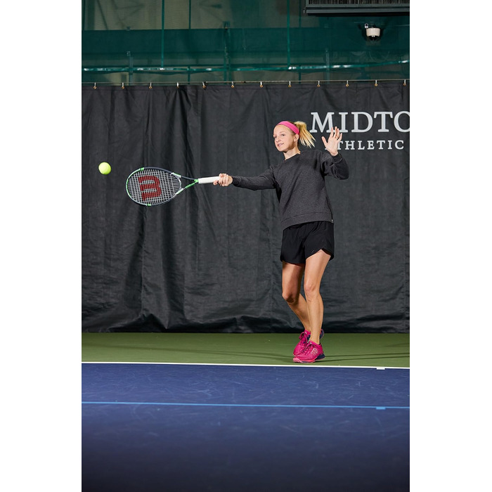 Тенісна ракетка Wilson Tour Slam Adult 27" 312 г L2 (4¼") сіро-зелена V-Matrix XL голова 110" для початківців та рекреаційних гравців офіційний Wilson USA оригінал 2025