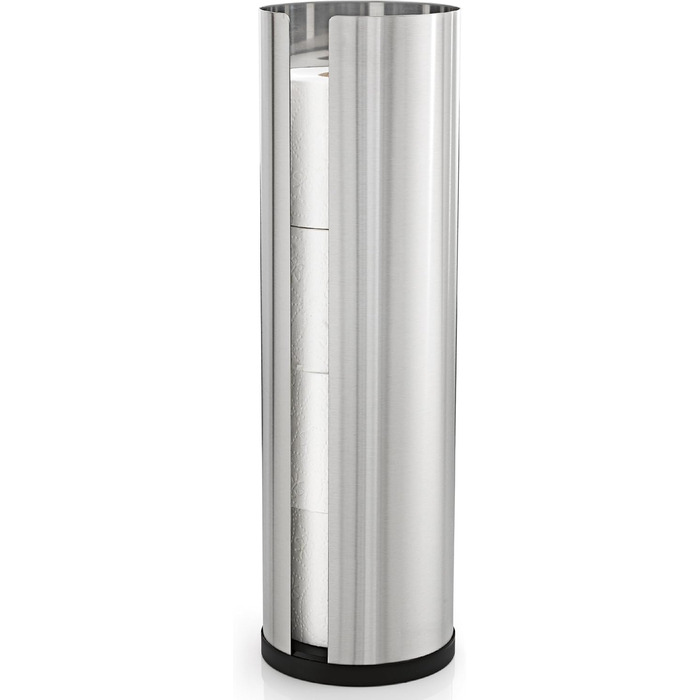 Тримач для туалетних рушників з нержавіючої сталі, ексклюзивний тримач для туалетних рушників з місцем для 4 рулонів, сучасний акс