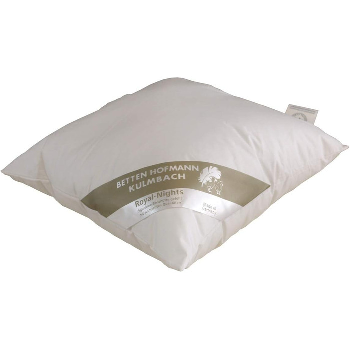 Ліжка Hofmann, 2 предмети, Франконіанські подушки Hofmann, подушки для голови, подушки для шиї, 40x40 см, які можна прати, 200 г