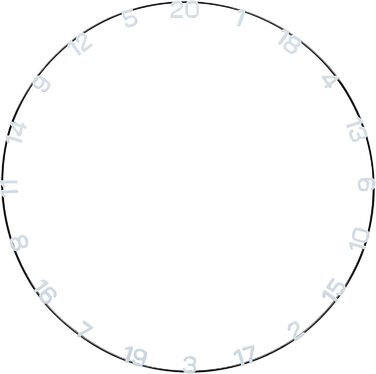 Мішень для дартсу Unicorn Eclipse Ultra Professional Bristle, один розмір, чорний, 79900 Single