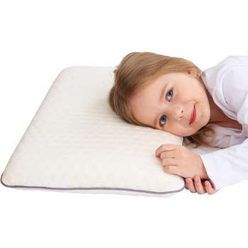 Дитяча подушка піна з пам'яттю дитяча подушка Oeko-Tex Гіпоалергенна подушка дитяча подушка плоска 3-8 років