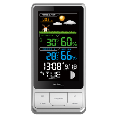 Метеостанція Technoline WS6441 Black/Silver (WS6441)